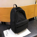 Large Capacity Canvas Backpack for Teenage Girls - College Travel Bag