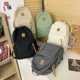 Waterproof Nylon Backpack Large Capacity School Backpack for Teenagers