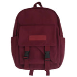 Nylon Waterproof Backpack Teenager Laptop Backbag School Bookbag Women Bag