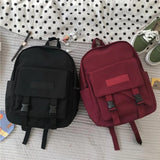 Nylon Waterproof Backpack Teenager Laptop Backbag School Bookbag Women Bag