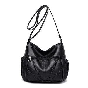 Vintage Large Capacity Crossbody Bag for Women Girl