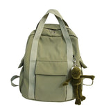 Waterproof Nylon Backpack School Bag for Teenage Girl Shoulder Travel