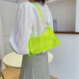 Transparent PVC Crossbody Bag Women Casual Shoulder Bag
