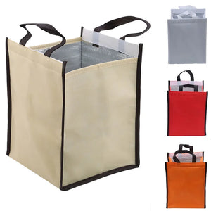 Non-woven Cake Insulation Bag Food Container Cooler Waterproof Picnic Lunch Bag