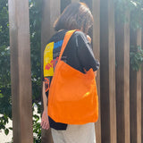 Canvas Female Bag Shoppers College Student Shoulder Bag