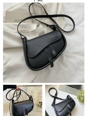 Spring Autumn Shoulder Bag Pu Leather Bag Woman Casual Crossbody Bags For Women