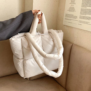 Canvas Handbag Large Size Tote Bags Woman Shoulder