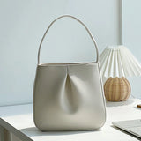 Spring Autum Square Bag High Leather Retro Casual Handbag Women's Bags