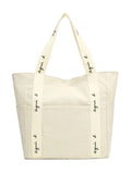 Spring Autumgirls Canvas Shoulder Bag College Student Portable Schoolbag