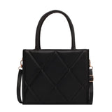 Spring Women Shoulder Bag Plaid Crossbody Bags Top Handle Bag