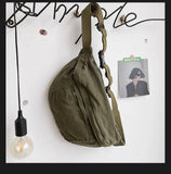 Hip-Hop Women Shoulder Bag Outdoor Sport Canvas Pack