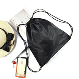 Drawstring Bags Pack Cinch Sack Gym Tote Bag School Sport Shoe Bag Large