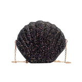 Mini Crossbody Bag Sparkling Conchoidal Chain Small Bag