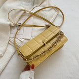 Plaid Chain Shoulder Bag Ladies Tote Bag
