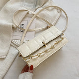Plaid Chain Shoulder Bag Ladies Tote Bag