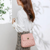 Embroidered Crossbody Bag Women Bucket Bag