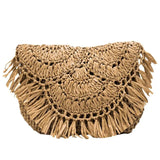 Summer Straw Bags Tassel Woven Handbags