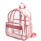 Transparent Waterproof PVC Women Backpack Clear Beach Backpacks