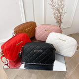 Tassel Messenger Bag for Women Camera Chain Crossbody Bags