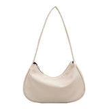 Textured Canvas Shoulder Bag Small Bag Female Summer