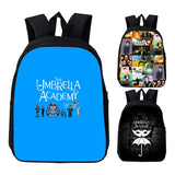 Umbrella Academy Backpack 3D Printing Mochila Escolar School Bag