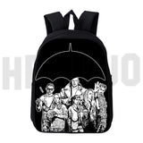 Umbrella Academy Backpack 3D Printing Mochila Escolar School Bag