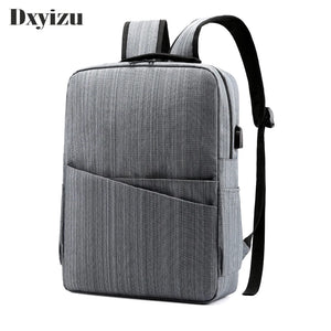 USB Laptop Backpack for Women Men 14 Inch Bag Female Male Travel Mochila
