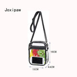 Transparent PVC Beach Storage Shoulder Bag for Women