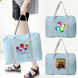 Foldable Duffle Bag Large Capacity Portable Luggage 3D Series