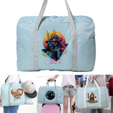 Foldable Duffle Bag Large Capacity Organizers Portable Luggage Bag