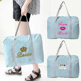 Foldable Large Capacity Duffle Bag with Portable Luggage Bag