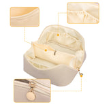 Large PU Leather Travel Cosmetic Bag