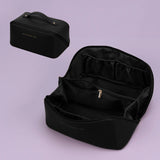 Large PU Leather Travel Cosmetic Bag