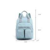 Travel Nylon Women Backpack Casual Waterproof Youth Lady School Bag