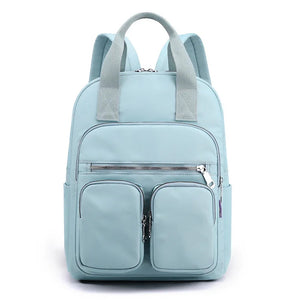 Travel Nylon Women Backpack Casual Waterproof Youth Lady School Bag
