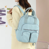 Travel Nylon Women Backpack Casual Waterproof Youth Lady School Bag
