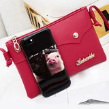 Women Shoulder Bag PU Leather Handbag Casual Messenger Bags
