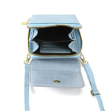 Large Capacity Double Purse Cross-body Bag for Women