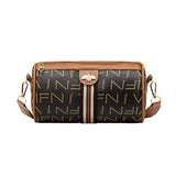 Small Round Bag Letter Crossbody Bags for Women