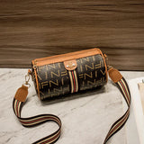 Small Round Bag Letter Crossbody Bags for Women