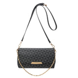 Leather Clutch Bag w/ Shoulder Strap & Top Handle