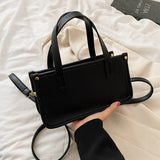 Women Shoulder Crossbody Bag Pu Leather All-match Handbags Totes for Party
