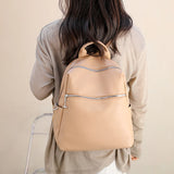 Women's Large-capacity Multifunction PU Leather Backpack