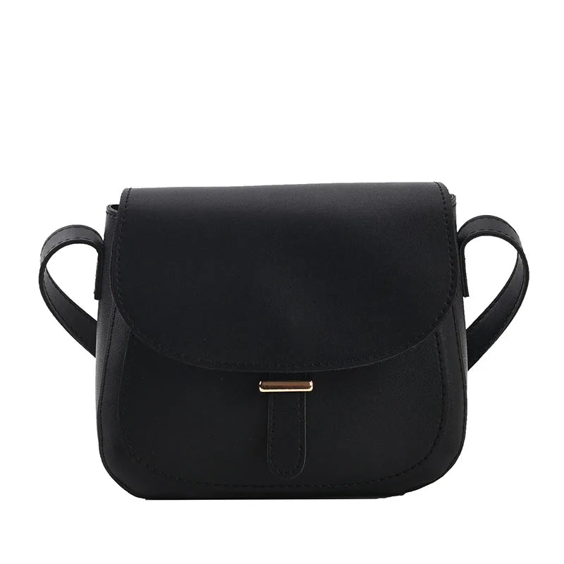 Small PU Leather Shoulder Bag for Women Crossbody with Long Strap