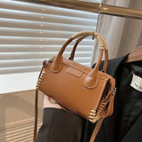 Retro Handwoven Shoulder Bag High Casual Women