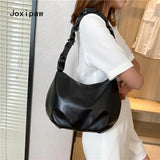 Large Capacity Leather Shoulder Bag Women Crossbody Handbag