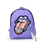 Kids' 3D School Bag, Funny Small Travel Backpack w/ Key Chain