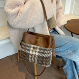 Spring/Winter High Sense Western Style Bucket Bag