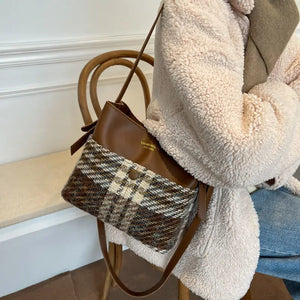 Spring/Winter High Sense Western Style Bucket Bag
