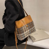Spring/Winter High Sense Western Style Bucket Bag